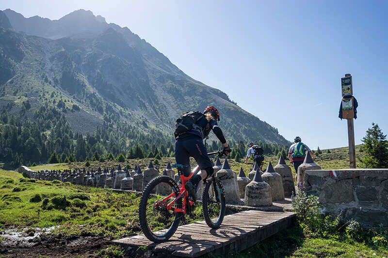 Mountainbiken im Tiroler Oberland