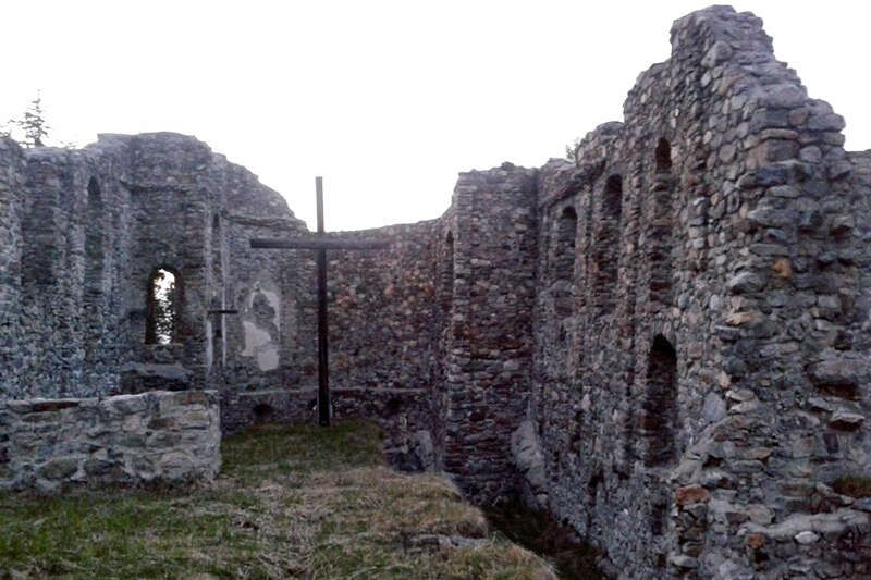 Castle ruins in the Kaunertal